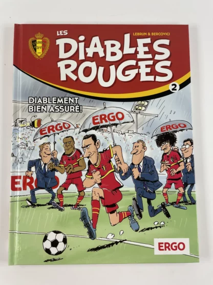 Les Diables Rouges Tome 2 Diablement bien assuré ! par Bercovici (édition publicitaire ERGO)