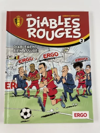 Les Diables Rouges Tome 2 Diablement bien assuré ! par Bercovici (édition publicitaire ERGO)