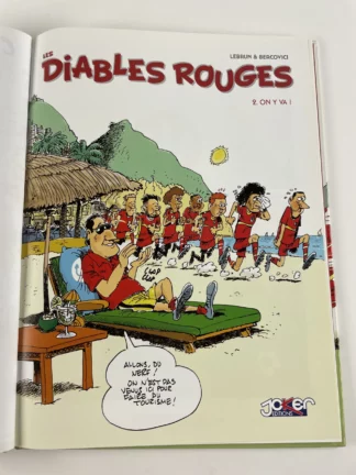Les Diables Rouges Tome 2 Diablement bien assuré ! par Bercovici (édition publicitaire ERGO)-1