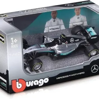 Bburago 18-38026 1:43 F1 W07 Hybrid Mercedes AMG Petronas 2016-boite