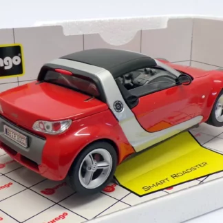 Smart Roadster rouge Burago Voiture miniature 1/18-1