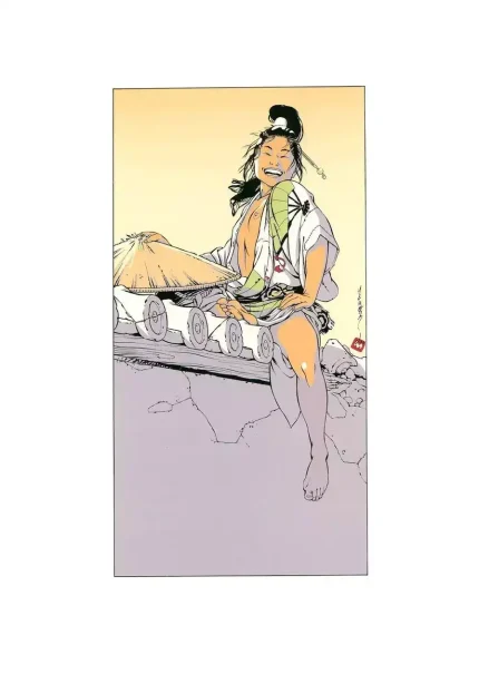 Kogaratsu-Sérigraphie-La-renarde-par-Michetz