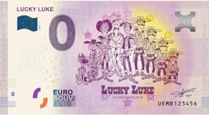 Lucky-Luke-Billet-de-banque-0-euro