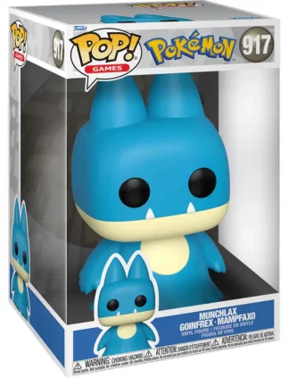 Funko Pop Pokémon Munchlax Goinfrex Mampfaxo 10 pouces n°917