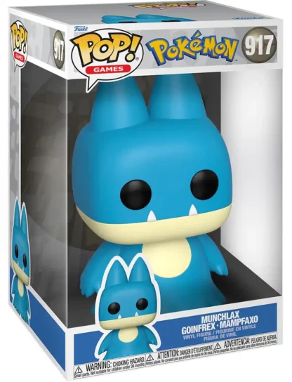 Funko Pop Pokémon Munchlax Goinfrex Mampfaxo 10 pouces n°917