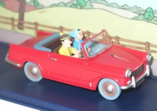 Triumph Herald Tintin Île Noire Atlas 1/43