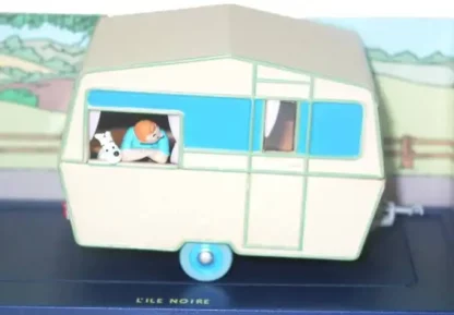 Caravane Eccles GT 305 Tintin Île Noire Atlas 1/43