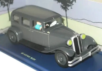 Limousine Chrysler Six Tintin Lotus Bleu Atlas 1/43