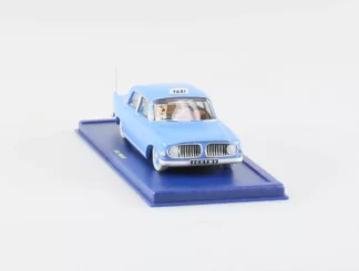 Le-taxi-Ford-Zephyr-MKIII-bleu-Tintin-et-l-île-noire-1-43-avant