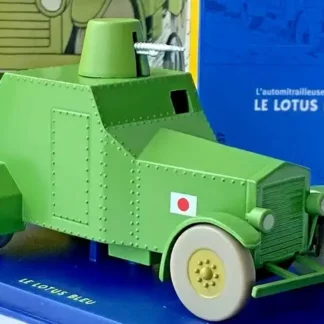 Automitrailleuse blindée Sumida ARM Tintin Lotus Bleu Atlas 1/43