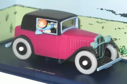 Coupé-spider Tintin Oreille Cassée Atlas 1/43