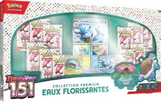 Coffret Pokémon Super Premium 151 Eaux Florissantes réf. 10-10124-104