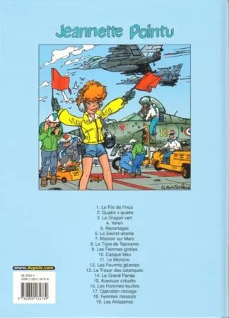 Jeannette-Pointu-Les-Amazones-EO-Tome-19-par-Wasterlain-dos
