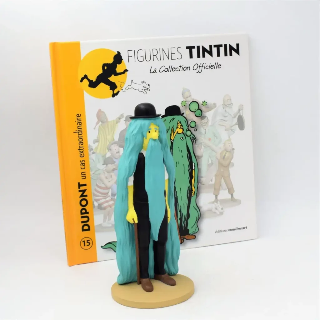 Tintin-Dupont-un-cas-extraordinaire-Figurine-résine-complet