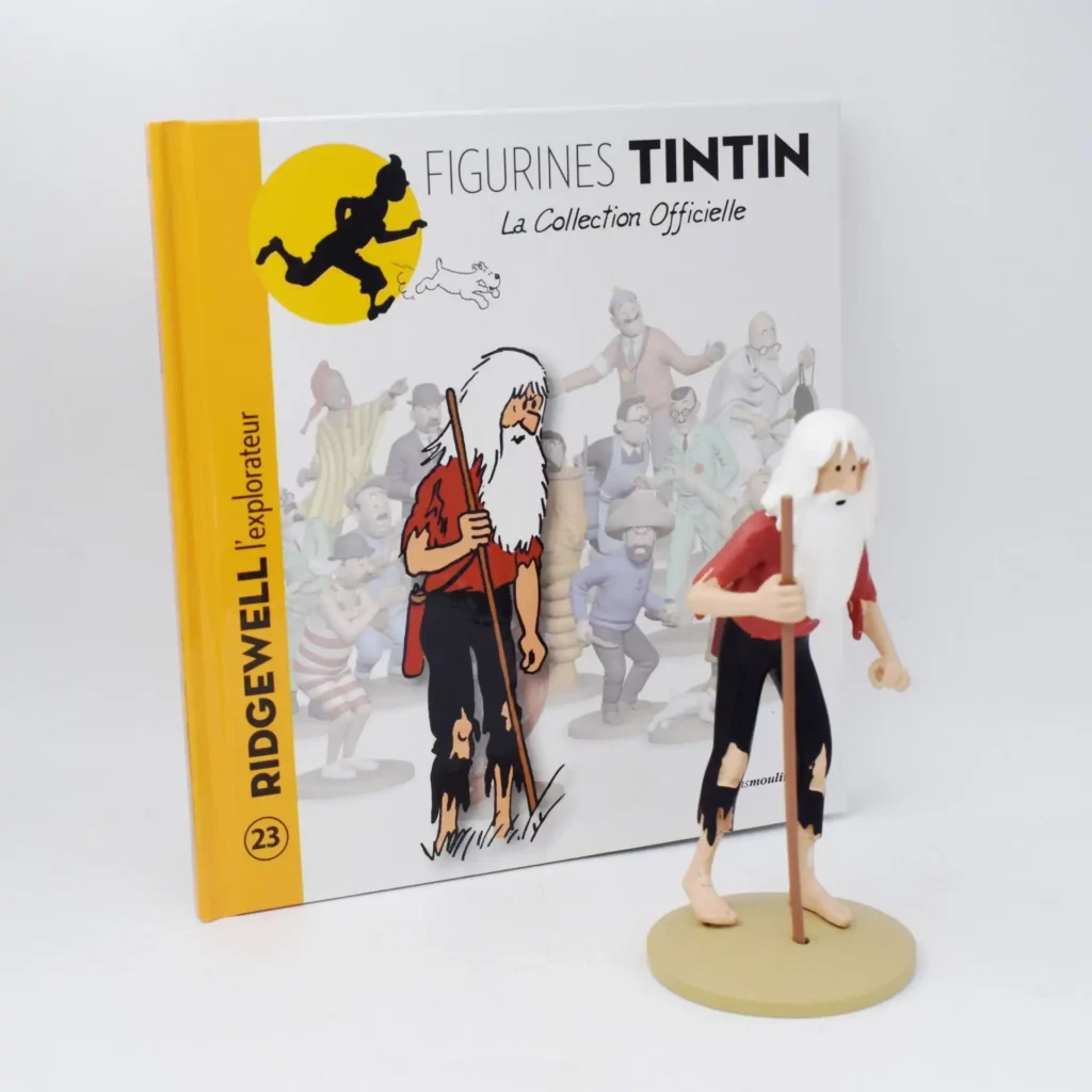 Tintin-Ridgewell-l-explorateur-Figurine-résine-complet