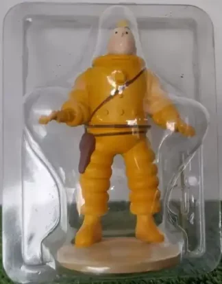 Tintin-en-scaphandre-lunaire-Figurine-en-résine-emballage