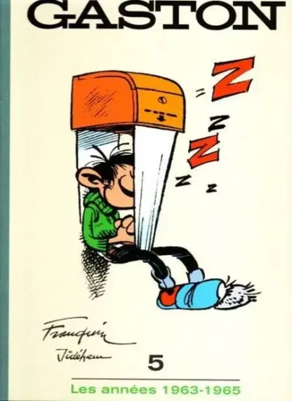 Gaston-5-10-Les-années-1963-1965-par-Franquin-et-Jidéhem