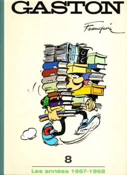 Gaston-8-10-Les-années-1967-1968-par-Franquin-et-Jidéhem