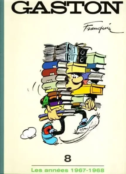 Gaston-8-10-Les-années-1967-1968-par-Franquin-et-Jidéhem