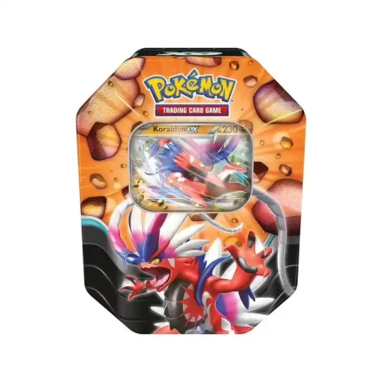 Tin Box Pokémon Légendes Tranchantes Koraidon EX Rouge réf. 100-10380