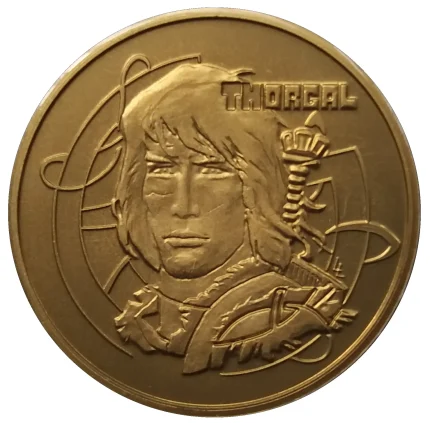 Thorgal-Médaille-éditée-par-la-Monnaie-Royale-de-Belgique-pièce