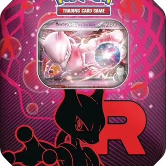 Pokémon Boîte Métal Team Rocket Mewtwo-ex