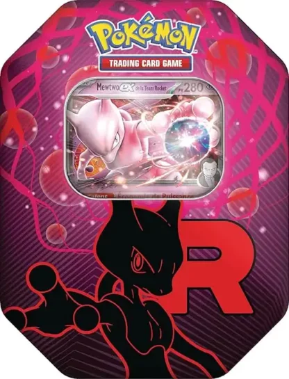 Pokémon Boîte Métal Team Rocket Mewtwo-ex
