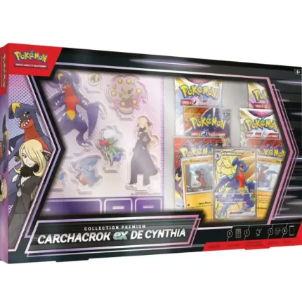 Coffret Premium Pokémon Carchacrok EX Cynthia FR réf. 100-10425