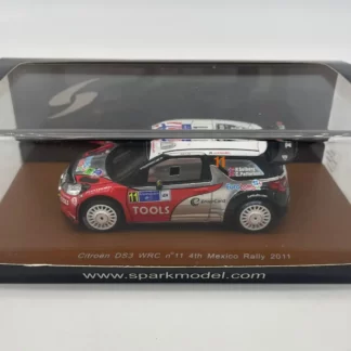 Citroën-DS3-WRC-#11-4th-Mexico-Rally-2011-1-43-Spark-boite