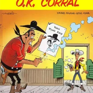 Lucky Luke OK Corral album BD Morris Fauche Adam