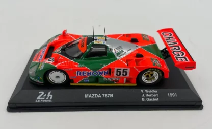 Mazda-787B-#55-Winner-Le-Mans-1991-1-43