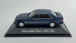 Mercedes-Benz 600 SEL Bleu Nuit Herpa 1/43