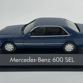 Mercedes-Benz 600 SEL Bleu Nuit Herpa 1/43