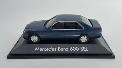 Mercedes-Benz 600 SEL Bleu Nuit Herpa 1/43
