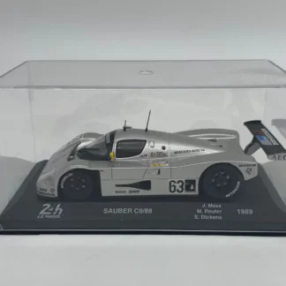 Mercedes-Sauber-C9-88-#63-24-Heures-du-Mans-1989-1-43-plexi