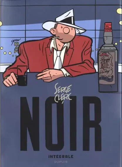 Serge Clerc Intégrale Noir tirage limité Dupuis