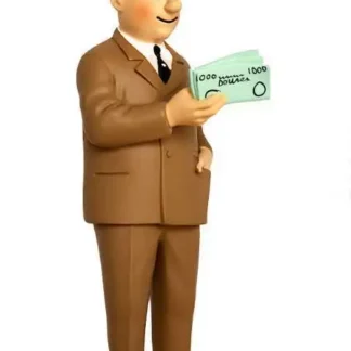 Tintin-Al-Capone-Le-roi-des-gangsters-Figurine-résine