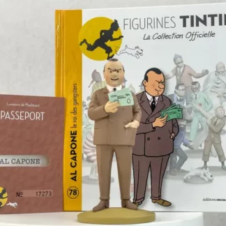 Tintin Al Capone figurine résine