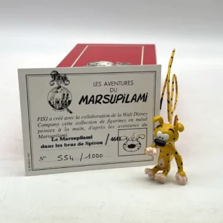 Figurine métal Pixi Spirou et Marsupilami collector
