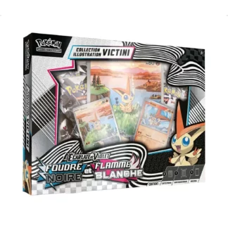 Coffret Victini Pokémon EV Foudre Noire et Flamme Blanche