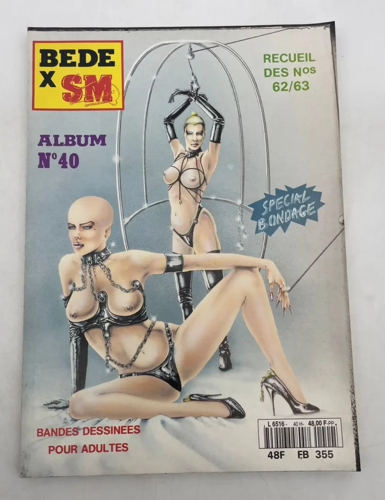 Bédé X SM n°40 Recueil des numéros 62 et 63 spécial bondage