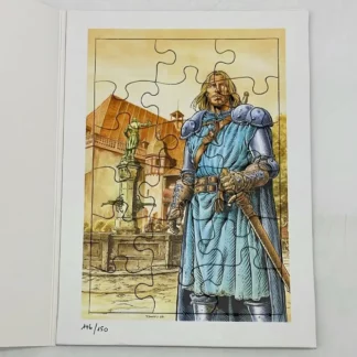 Puzzle Légende Chevalier signé Swolfs
