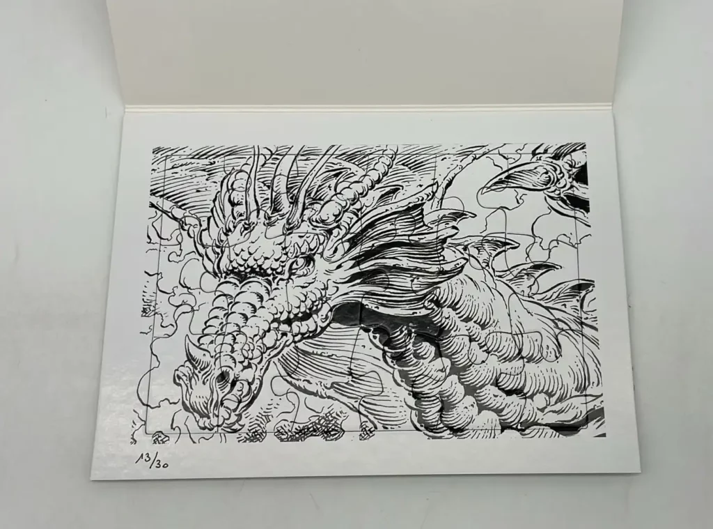 Puzzle Légende Dragon signé Swolfs