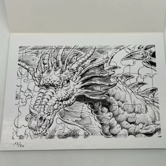 Puzzle Légende Dragon signé Swolfs