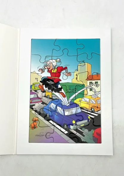 Puzzle Tartine et ses amis signé Luigi Sangalli offset
