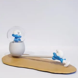 Statuette Schtroumpf volant résine exclusivité Zédibulle