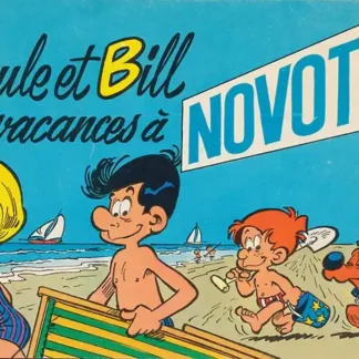 Boule et Bill en vacances à Novotel 1979 Roba