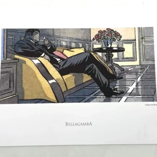 Ex-libris Bellagamba Cabanes grand format Casterman