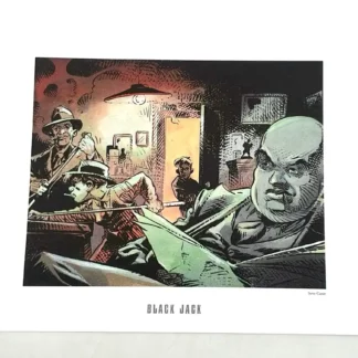 Ex-libris Black Jack Steve Cuzor grand format Casterman