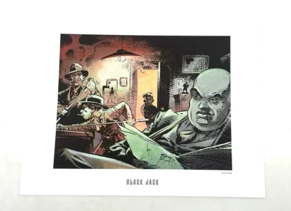 Ex-libris Black Jack Steve Cuzor grand format Casterman